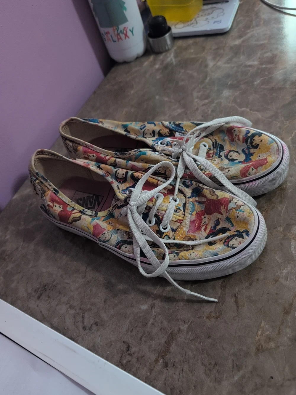 Vans Disney Princess Canvas Sneakers - Pastel Multicolor